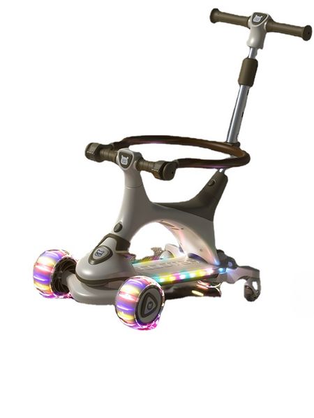 Zl Scooter Bambino Ragazza Ragazzo Bambino Pedal Walker Auto Tre-in-uno