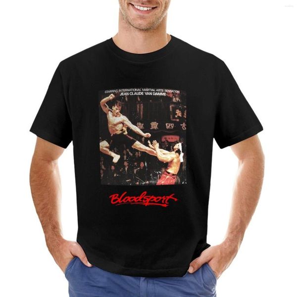 Polo da uomo Bloodsport T-Shirt Short Sweat Shirts Graphic T Tops Uomo Casual Elegante