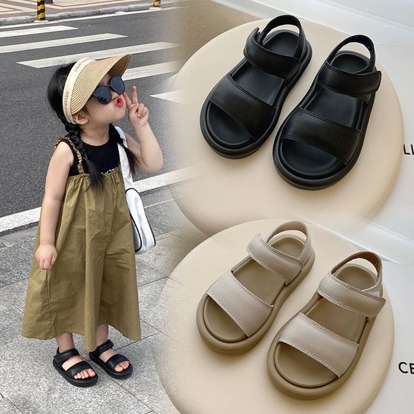 Sandalen Bequeme Kinder für Jungen und Mädchen 3 Jahre alte Kinderschuhe Strand Stilvolle Kinder Casual Sommer 230608