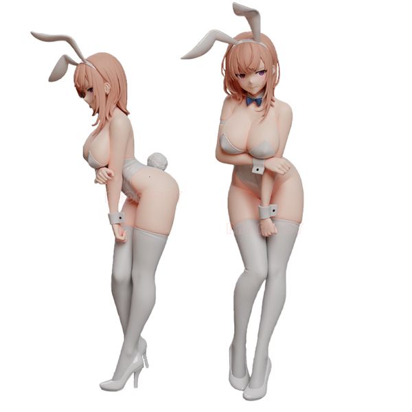Aktionsspielfiguren 23 cm SkyTube Astrum Design Anime Figur White Bunny Girl Actionfigur Mai Sakurajima Bunny Figur Sammlerstück Modell Puppenspielzeug 230608