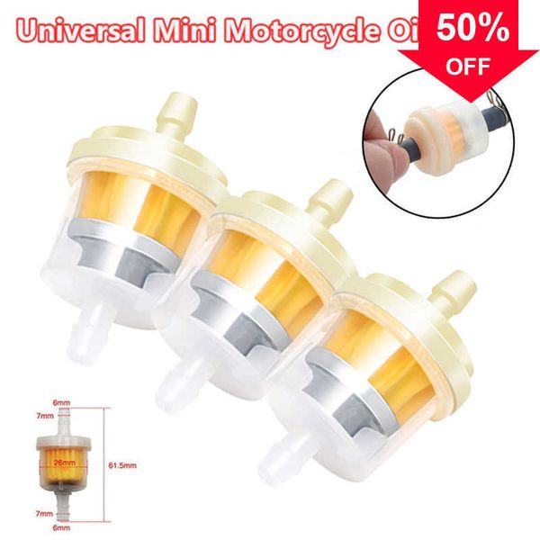 Neue Universal Motorrad Benzin Gas Kraftstoff Benzin Öl Filter für Roller Motorrad Moped Roller Dirt Bike ATV Kraftstoff Filter Werkzeuge