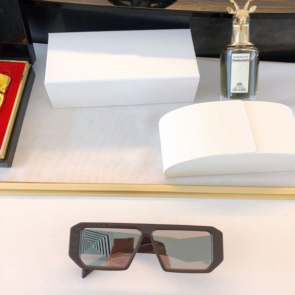 Солнцезащитные очки в стоковых рамках квадратные ацетатные дизайнерские бокалы для брендов мужчина модные рецепты классические очки