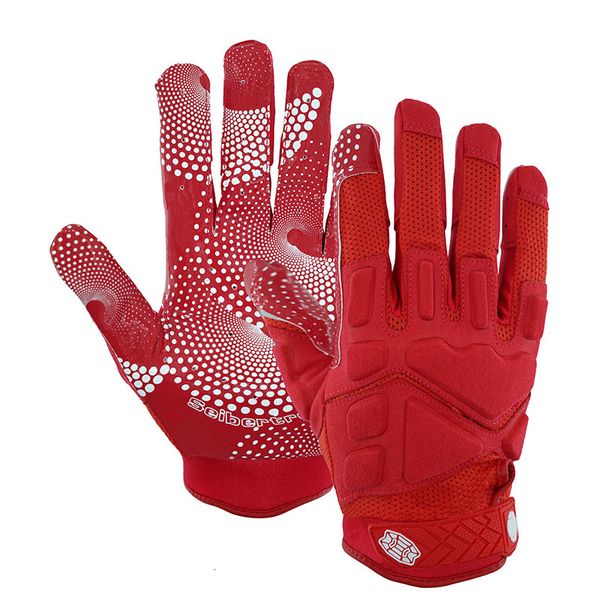 Bälle Seibertron G.A.R.G 2.0 mit Gelfüllung, patentiertes Anti-Impact-Ultra-Stick-Fußball-Sport-Modell, amerikanische Handschuhe, Empfänger, Herren, 230608