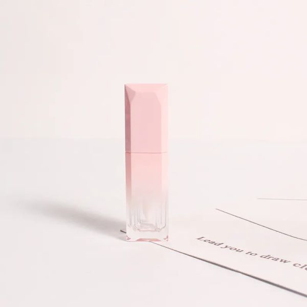 5 teile/los 5 ml Top Qualität Rosa Farbe Leere Lip Gloss Tubes Container DIY Lip-Balm Tubes Lippen Pflege lip Gloss Flaschen Make-Up-Tool Lip-Balm Liefert