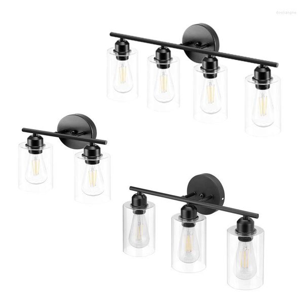 Lâmpada de parede preta arandela para leitura luz led externa lâmpadas de iluminação externa lampen cama moderna