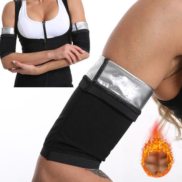 Scaldamuscoli per braccia Maniche dimagranti Protezione Fascia per il sudore est Fat Burning Shaper 230608