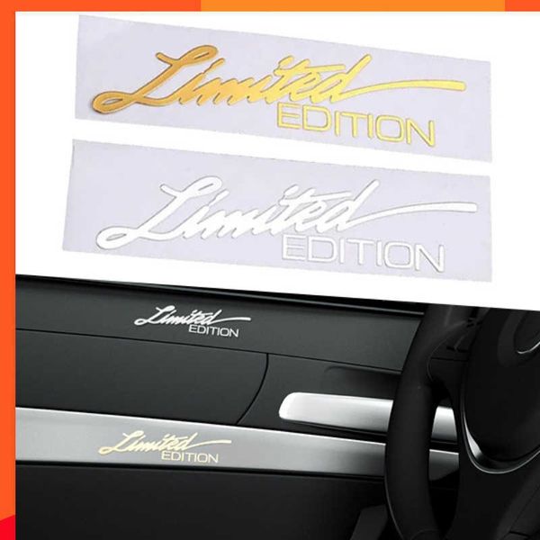 Neue Limited Edition 3D Metall Auto Aufkleber Metall Emblem Abzeichen Motorrad Auto Styling Körper Windschutzscheibe Aufkleber Auto Außen Dekoration