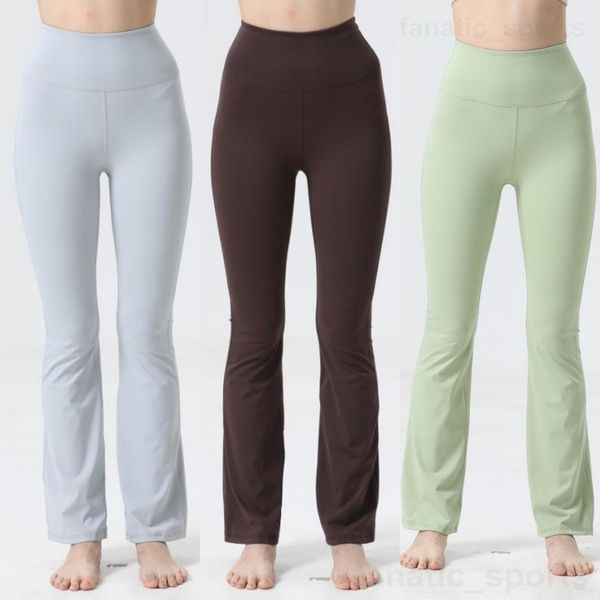 Lu Align Lu Lady Training Yoga Pantaloni lunghi Wunder Train Bodybuilding svasati Mini pantaloni da jogging sottili Pantaloni da palestra popolari Stretch veloce e gratuito