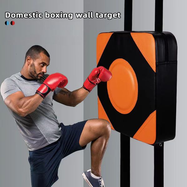 Sand Bag Wall Hanging Boxing Mat Punch Free Training Pad Attrezzature per il fitness Sport Punching Sandbag addensato in pelle 230608