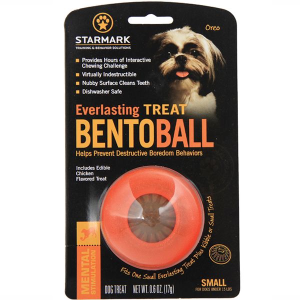 Starmark Everlasting Treat Bento Ball Town Dog Chew Toy