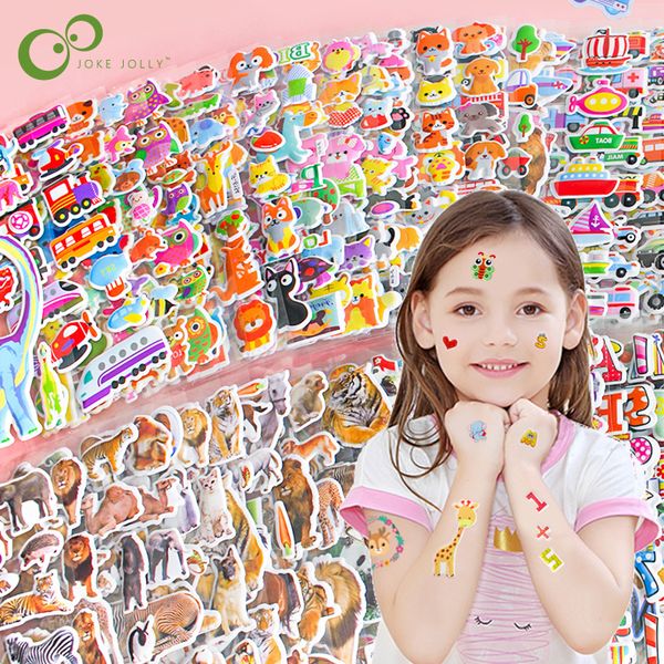 Adesivi Giocattolo per Bambini 50 Fogli Adesivi 3D per Bambini Adesivi per Bambini Gonfi Vividi Adesivi 3D per Ragazzi Ragazze Insegnanti Ricompensa Mestiere Scrapbooking 230608