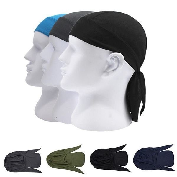 Mode Gesichtsmasken Hals Gamasche Männer Sommer Quick Dry Pure Radfahren Mütze Laufen Reiten Kapuze Stirnband Kopftuch Bandana Kopftuch Piratenhut 230607