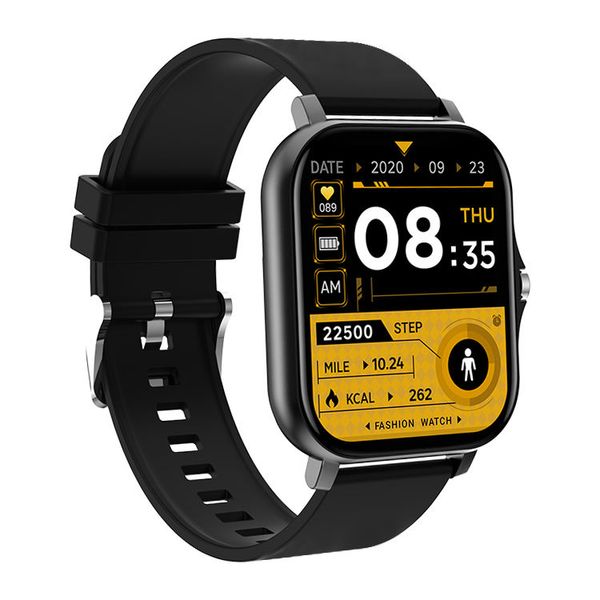 GT20 Bluetooth-Smartwatch, Multi-Sport-Modus, Touchscreen, Smartwatches, Herzfrequenz, Blutdruck, Sauerstoff, individuelles Zifferblatt-Armband für iOS- und Android-Telefone in Einzelhandelsverpackung