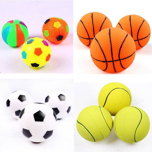 1pc Pet Dog Toy Toy Rubber Sports Ball Toys для собак жеватель