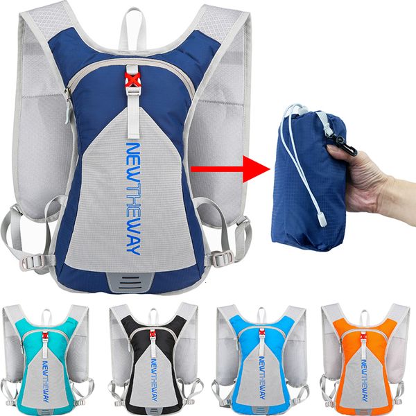 Panniers Mochila Mochila Dobrável Portátil Bicicleta Ciclismo Bolsa de Água Mochila de Armazenamento Corrida Esporte Escalada Caminhada Mochila de Hidratação Bexiga Mochila 230607