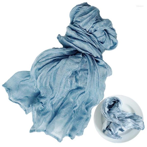 Guardanapos de mesa Boho Guardanapos gaze de algodão pano feito à mão com toalha enrugada decoração absorvente fofa para casa