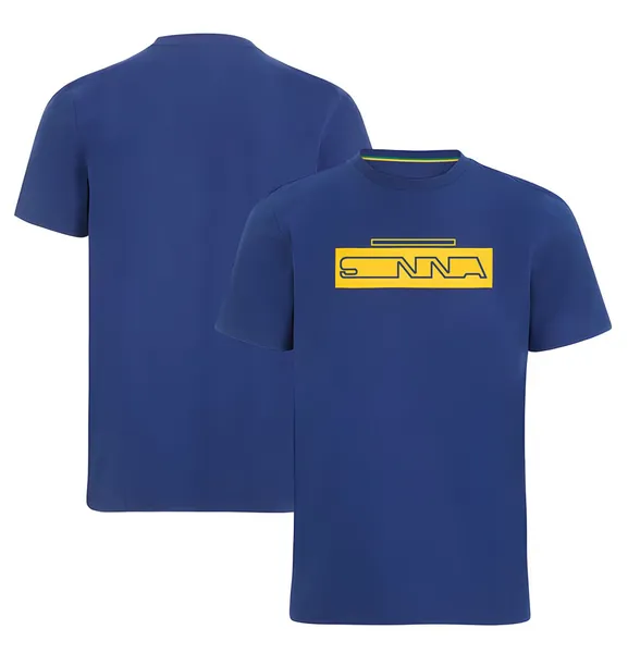 Camisetas masculinas 2024 NOVA F1 F1 Driver T-shirt Formula 1 Team Uniform T-shirt Fãs de corridas Esportes Plus Tamanho Jersey Summer Men Women Fashion T-shirts TON4