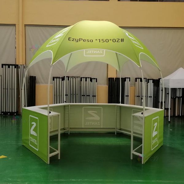 3X3M Cupola Festa pubblicitaria campeggio Pieghevole POP up Canopy Marquee Gazebo Evento Fiera Promozione Display Exhibition Tent Booth