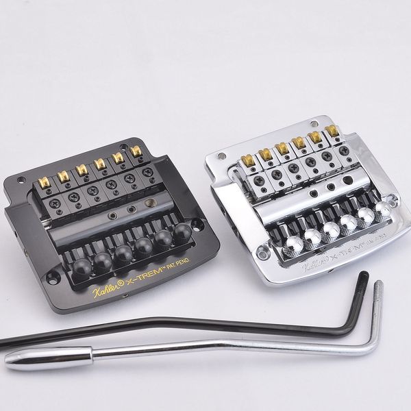 1 set in ottone / lega Nuovo ponte per chitarra elettrica originale K-ahler USA Tremolo System a 6 corde