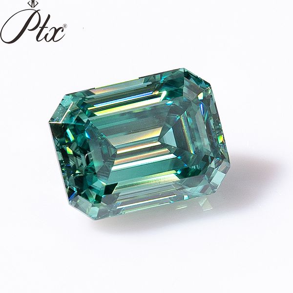 Diamanti sciolti 3X5-10x12mm Free GRA Colore naturale Non rivestito Colore verde scuro VVS1 Eccellente taglio smeraldo Diamante sciolto Test positivo 230607
