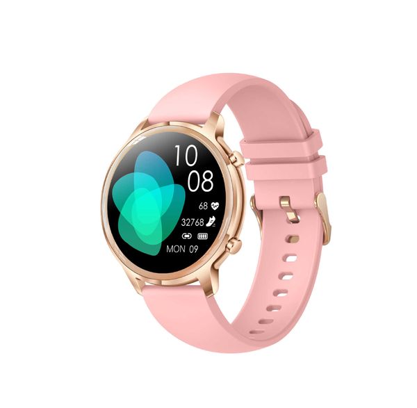 Новый T18 Women Smart Watch 1,32 дюйма экрана Bluetooth Call Calling Dial Dial Down Download