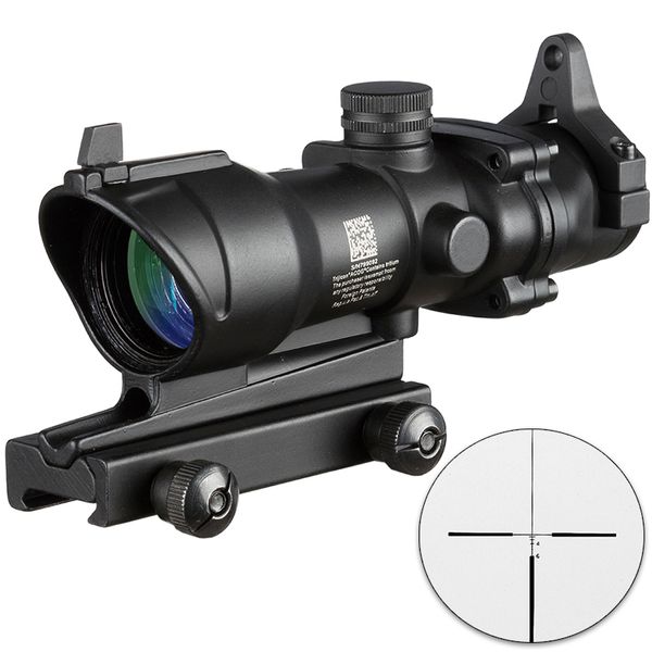 Blacktan color Tactical Hunting Trijicon ACOG 4X32 Rifle Scope B Paragraph Tactical Riflescope