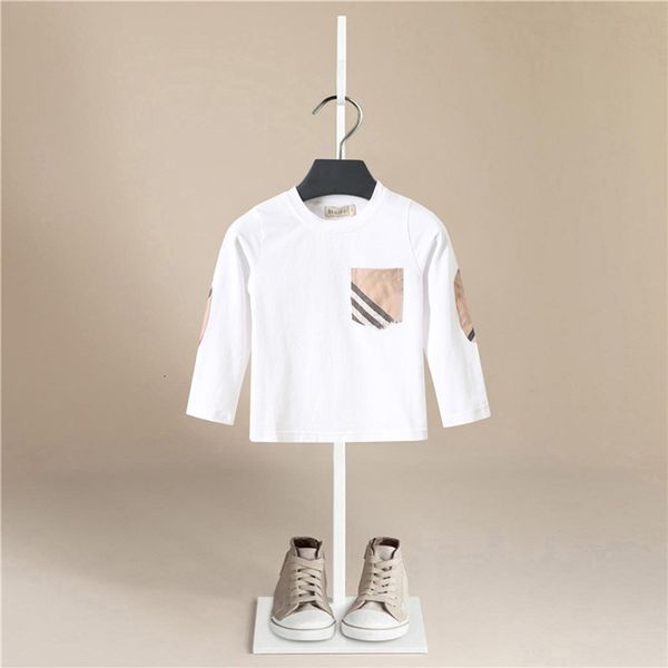 T-shirts Kids Shirts T-Shirt for Children's Children Girls Boys A Boy Shirt Child Pocket Stripes Kid Cotton Cartoon Tops Clothing Clothing 230608