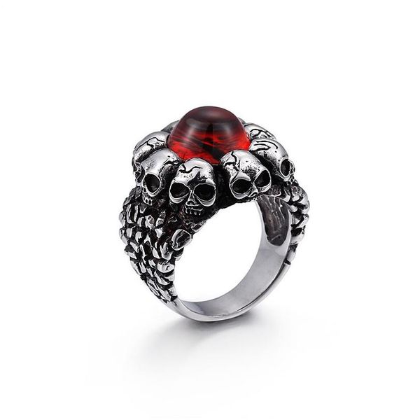 Bandringe Hip Hop Mode Gezeitenstrom 18 Karat Echt vergoldet Kubanische Kette Finger Circel Schmuck Drop Lieferung Ring DHRPK