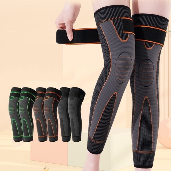 Skate Protezioni 1 Paio Ginocchio Compressione Manicotti Cuscinetti Supporto Protezione Brace Flex Wrap Massaggiatore Allunga Banda Elastica Per Uomo Donna Fitness 230608