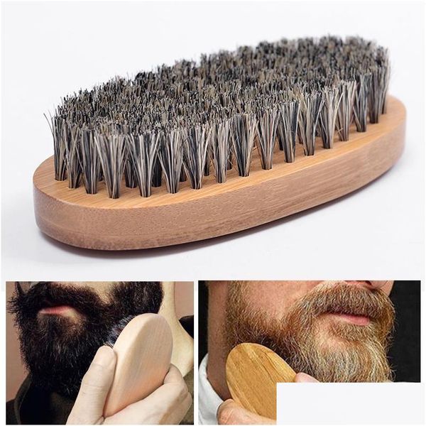 Brush Beard Bro Sha Brush Sexy Man Gentleman Trim Trem Шаблон Шаблон Шаблон Стильский инструмент для укладки укладки