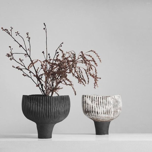 Вазы китайские грибные керамические вазы украшения цветочные композиции продажа офис ручной работы
