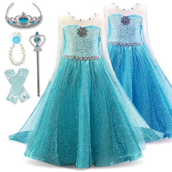 Abiti per ragazze Bambini per abiti Cosplay Costumi da principessa Festa Regalo di Natale Fantasia Vestidos Abbigliamento 230607