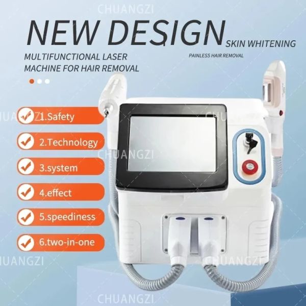 O mais novo Opt IPl 360 equipamento magneto-óptico RF depilação a laser multifuncional remoção de tatuagem beleza para certificação Ce