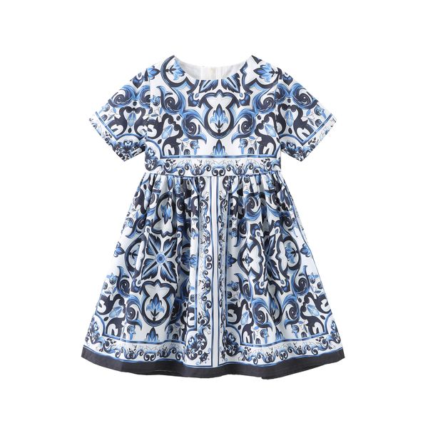 Mädchen Kleider Design Kinder für Kleidung Ärmellose Kinder Kleidung Prinzessin Kleid Sommer Für Baby Mädchen 210Y 230608