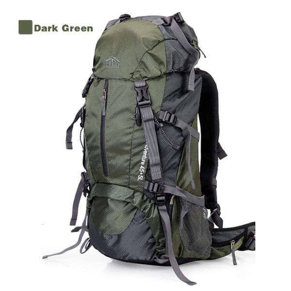 Borse da esterno 45L-60L Zaino da escursionismo da campeggio all'aperto Multi-funzione Borsa da arrampicata con telaio esterno Zaino Zaini Borsa sportiva da viaggio 230608