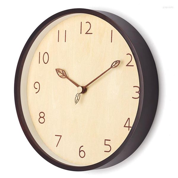 Стеновые часы Laerge Wood Home Decer Гостиная часы молчаливый Morden Creative Nordic Watch Statt