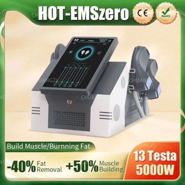 Hot DLS-EMSLIM 5000W HIEMS Электро-магнитный ожоговый стимулятор мышц Emszere Neo Electric Body Sculpting Beauty Machine