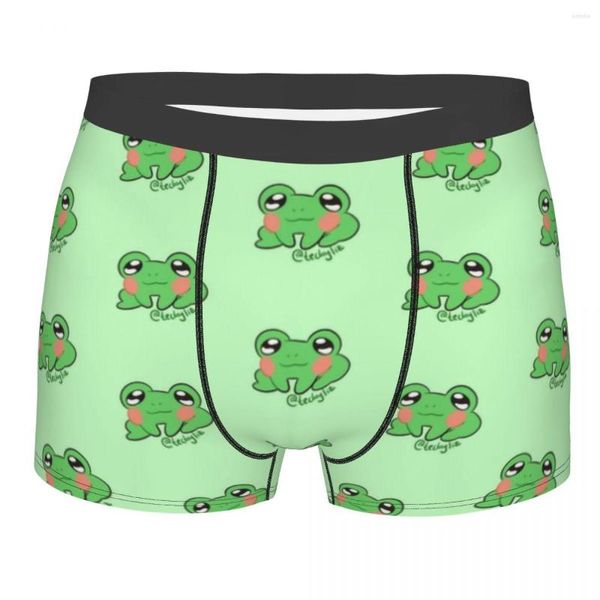 Mutande Little Frog Underwear Men Sexy Print Custom Boxer Shorts Mutandine