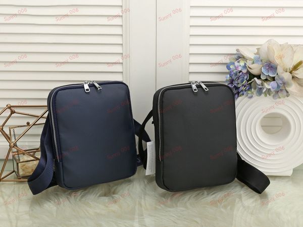 Erkek çantası moda tek omuz çantası messenger çanta tasarımcısı küçük kare evrak çantası moda ışık çantaları lüks dosya arşiv paketi