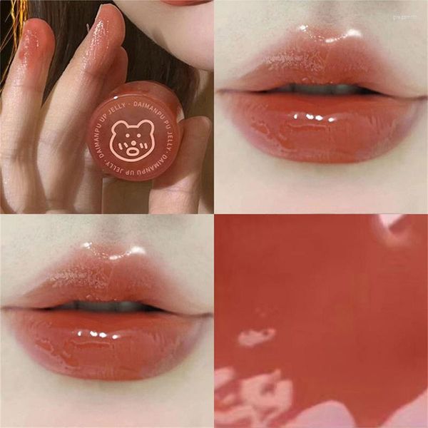 Lip Gloss 2023 Mirror Color transparente Óleo de vidro Batom líquido líquido Sexy Cosméticos de maquiagem de pigmentos vermelhos