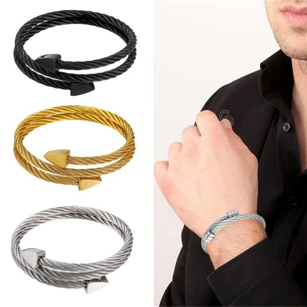 Braccialetti magnetici regolabili per uomo Braccialetti antistatici Bracciale sportivo Titaniumion Osimium