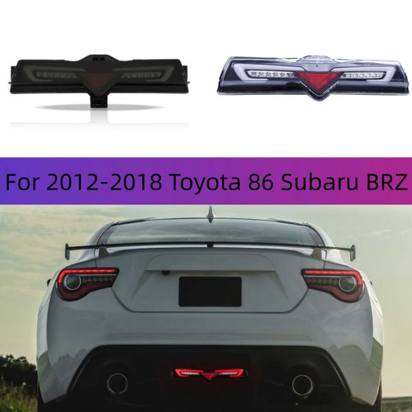 Auto Automotive Zubehör LED Rücklicht DRL Reverse Bremse Hinten Nebel Stoßstange Lampe Für 20 12-20 18 Toyota 86 Subaru BRZ