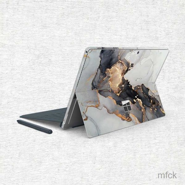 Protezioni per la pelle Adesivo colorato per Microsoft Surface Pro Pro Cover posteriore per superficie Body Decal Skin Protector Bubble R230609