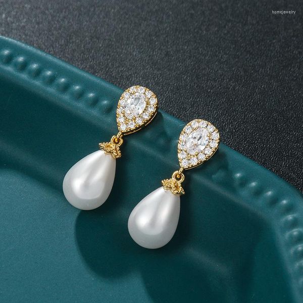 Baumeln Ohrringe Perle Tropfen Kurze Feine Schmuck Frauen Ohrringe Kleiderbügel Ohr Für Mädchen Geschenk Dame Mode Stil