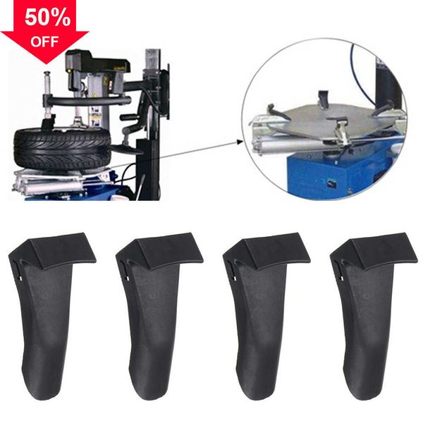 Neue 4PCS Kunststoff Einsätze Backen Klemme Abdeckung Schutz Auto Felge Wachen für Reifen Wechsler Motorrad Zubehör Auto Reparatur werkzeug