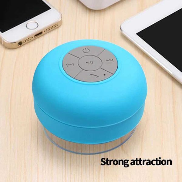 Altoparlanti portatili Altoparlante Bluetooth wireless da bagno altoparlante portatile a tazza grande altoparlante stereo per sport all'aria aperta