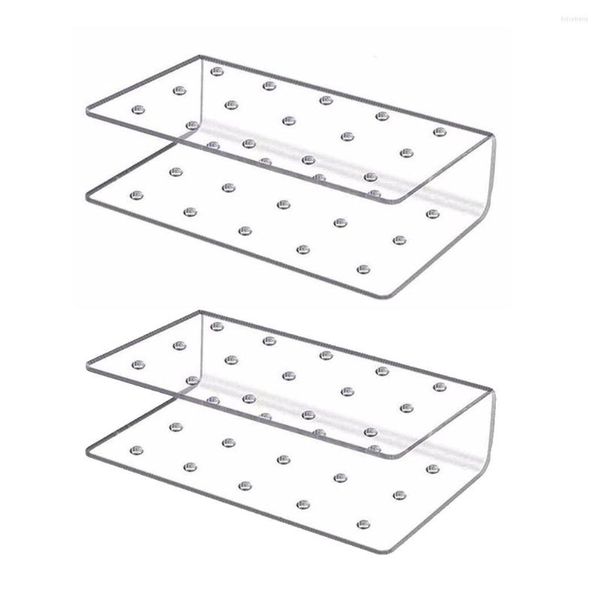 Sacchetti per gioielli 2 pezzi Espositore 5mm Porta-lecca-lecca auto-assemblaggio Rack Ringraziamento