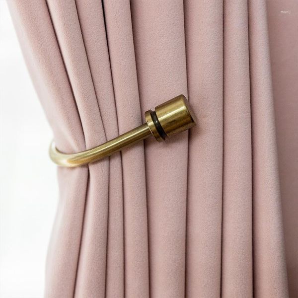 Cortina de cortina de veludo rosa master para sala de jantar quarto princesa sombreamento janela engrossada luz luxo nórdico simplicidade