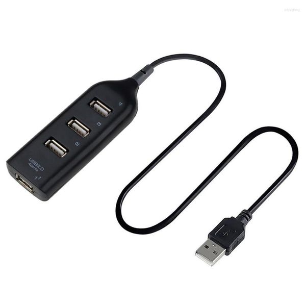 Hub 5Mbps Yüksek Hızlı Multi USB 2.0 Adaptör Genişletici 4 bağlantı noktası bilgisayar ayırıcısı