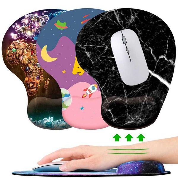 Topo cuscinetti da polso polso morbido cuscinetto topo topi ergonomico topi da gioco topi tappetino comodo mousepad per computer portatile R230824